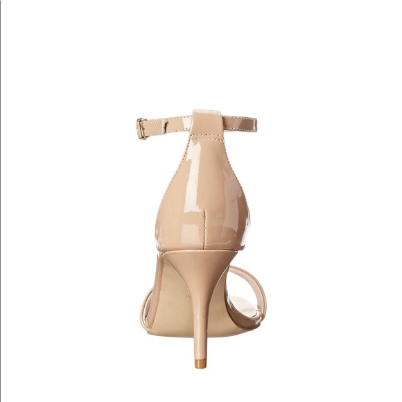 Steve Madden Fantsie Nude Sandals Heels Shoes - Picture 3 of 7